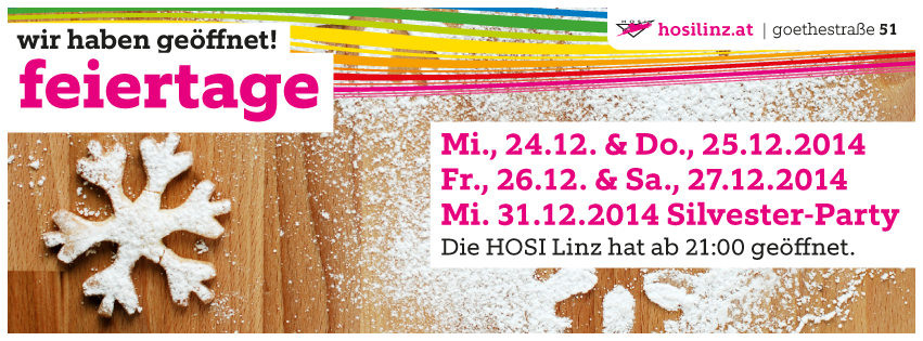 Feiertage @ hosilinz