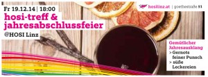 HOSI-Treff & Jahresabschlussfeier @ HOSI Linz | Linz | Oberösterreich | Österreich
