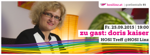 Zu Gast: Doris Kaiser @ HOSI Linz | Linz | Oberösterreich | Österreich
