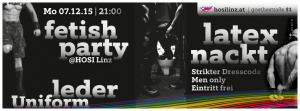 Fetish Party @ HOSI Linz | Linz | Oberösterreich | Österreich