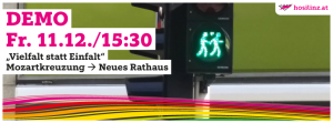 Demo: "Vielfalt statt Einfalt"