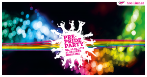 PRE-PRIDE PARTY @ HOSI Linz | Linz | Oberösterreich | Österreich