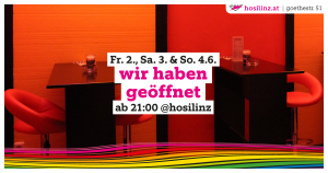 Pfingsten 2017 @ HOSI Linz | Linz | Oberösterreich | Österreich