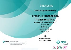 Workshop: Trans*, Transgender, Transsexualität @ HOSI Linz | Linz | Oberösterreich | Österreich