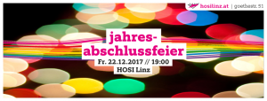 Jahresabschlussfeier 2017