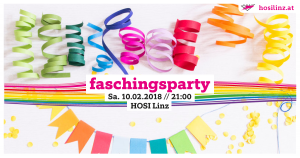 Faschingsparty @ HOSI Linz | Linz | Oberösterreich | Österreich