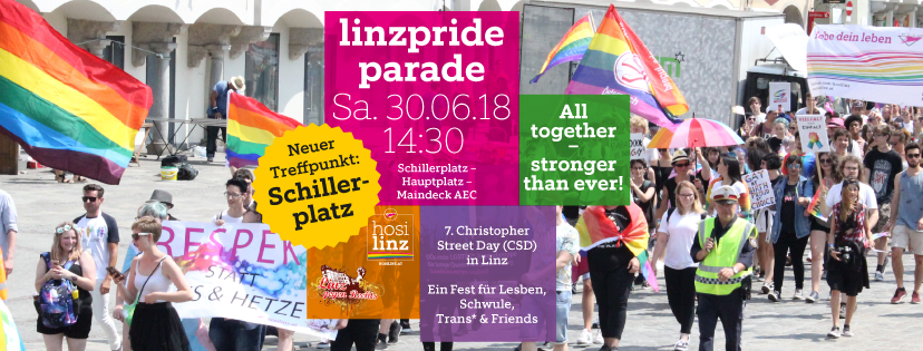 Linzpride 2018 – Parade