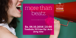 More than Beatz @ Queer Bar forty nine | Linz | Oberösterreich | Österreich