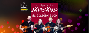Live at forty nine: „Jäm Bänd“ @ Queer Bar forty nine