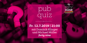 pub quiz @ Queer Bar forty nine