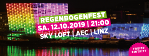 Tipp: Regenbogenfest @ Sky Loft, AEC