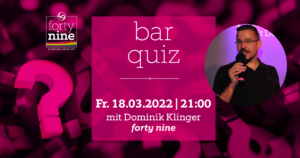 Bar Quiz - März @ Queer Bar forty nine