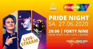 Pride Night 2020 @ Queer Bar forty nine