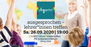 Tipp: Lehrer*innentreffen in Linz @ Queer Bar forty nine