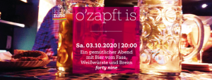 o’zapft is @ Queer Bar forty nine