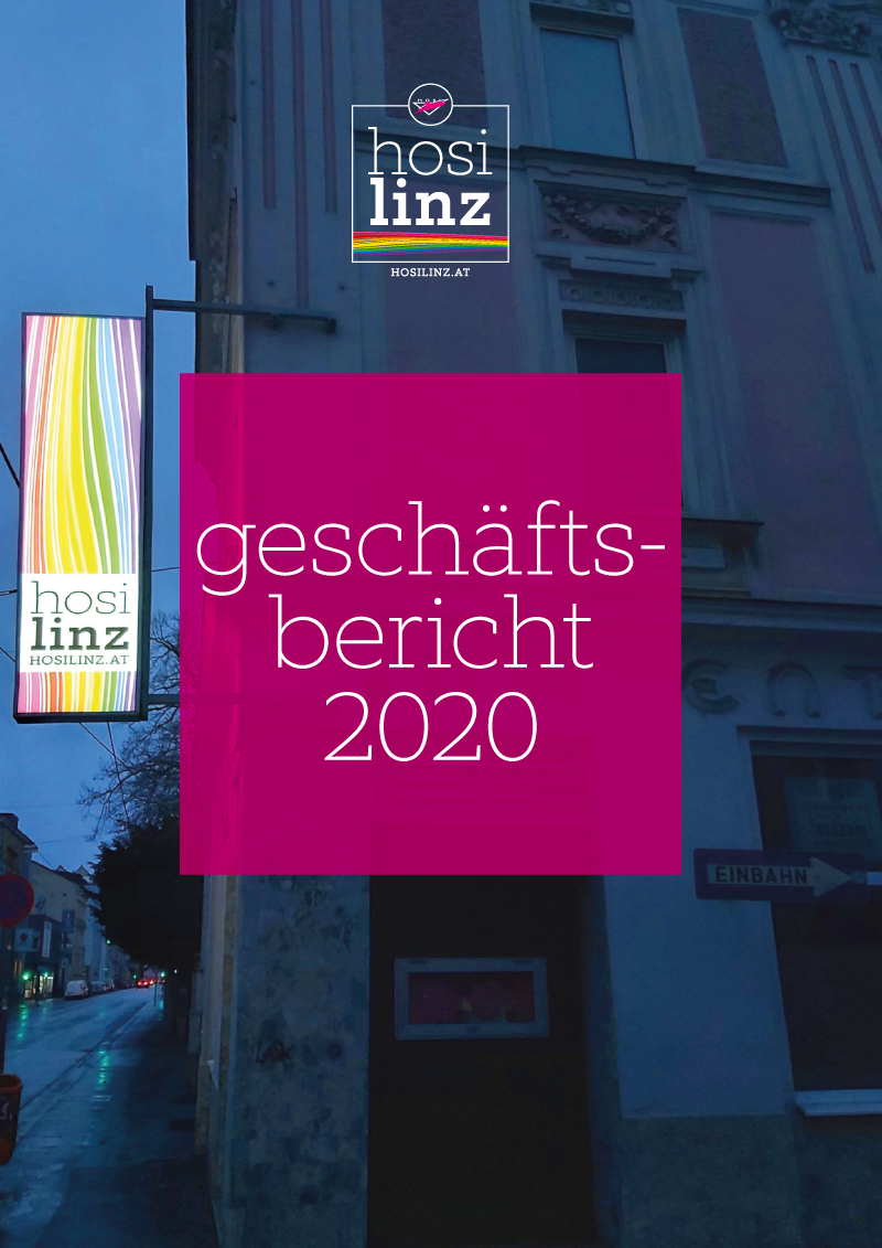 Geschäftsbericht der HOSI Linz 2020
