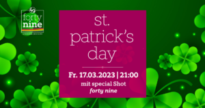 St. Patrick’s Day @ Queer Bar forty nine