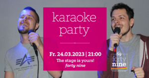 Karaoke Party @ Queer Bar forty nine