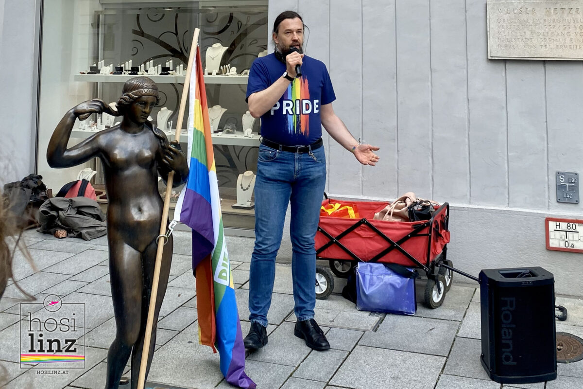 IDAHOBIT Wels: Homo- & Transphobie ist eine gesellschaftliche Herausforderung