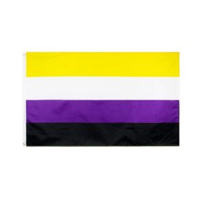 Fahne "Non-binary"