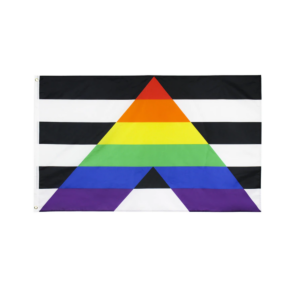 Fahne "Straight Ally"