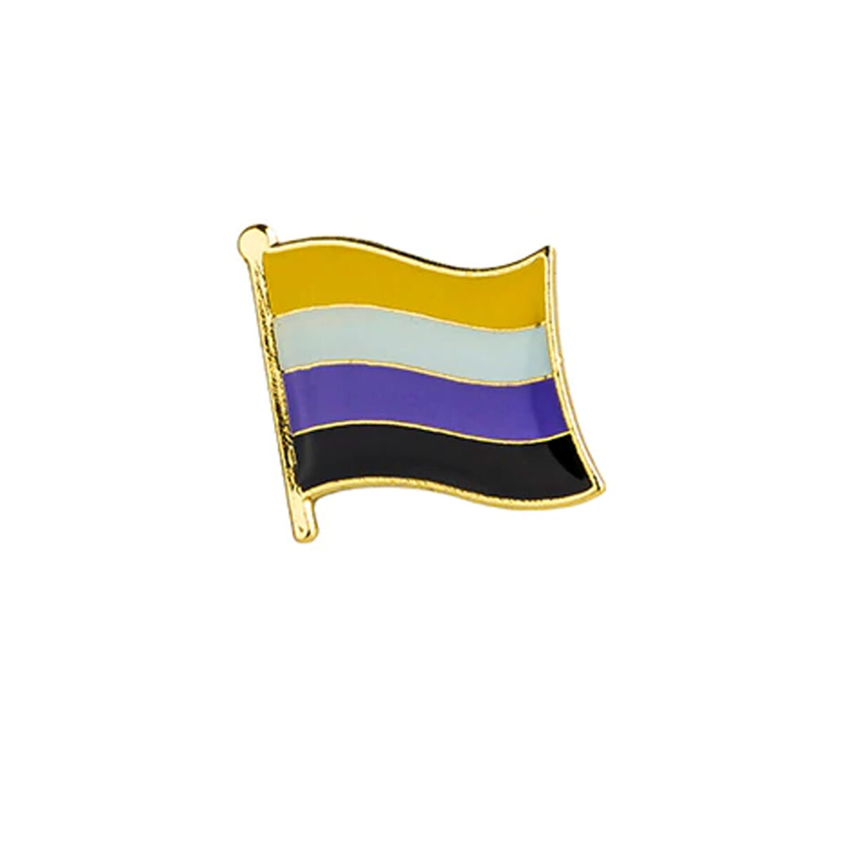 Pin “Non-binary” geschwungen