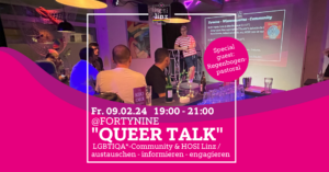 Queer Talk Vol. 06 @ Queer Bar forty nine