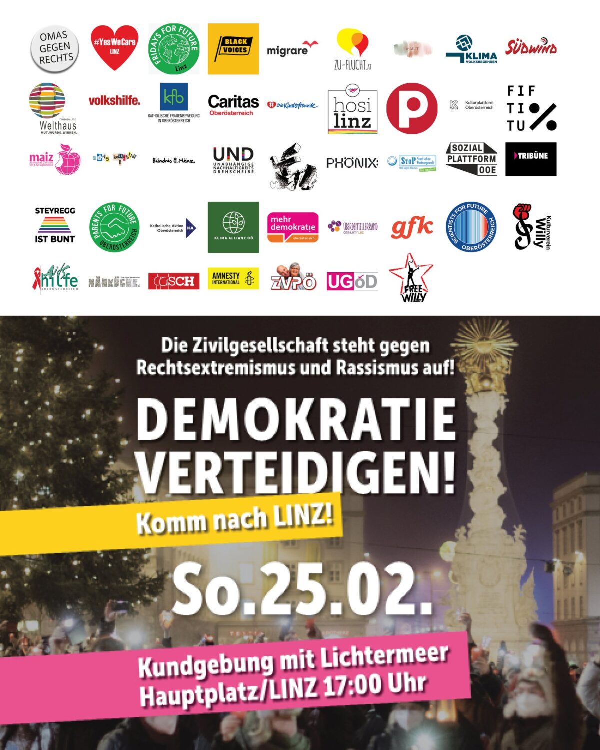 Demokratie verteidigen!
