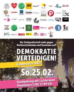 Demokratie verteidigen! @ Hauptplatz Linz