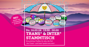 Trans* Inter* Stammtisch - Mai @ Queer Bar forty nine