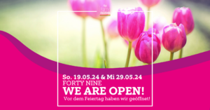 We are open - Pfingsten @ Queer Bar forty nine