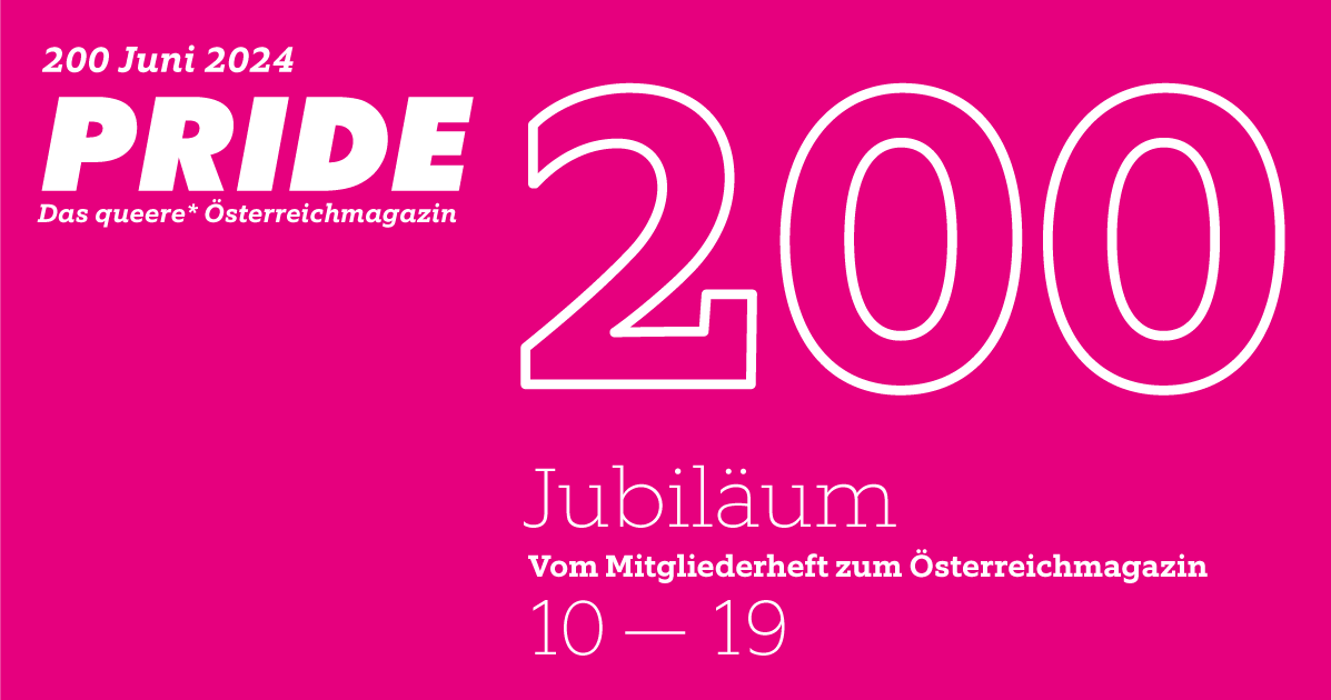 PRIDE Magazin: 200. Ausgabe
