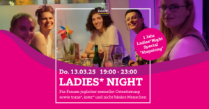 1 Jahr Ladies*Night @ Queer Bar forty nine