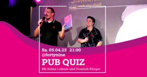 Pubquiz @ Queer Bar forty nine