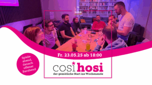 cosi*hosi Spieleabend Mai2025 @ Queer Bar forty nine / Communityraum