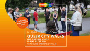 Queer City Walk - Queere Stadtführung @ Rathaus - Linz - forty nine