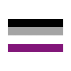 Fahne "Asexual"