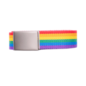 Canvas Gürtel "Rainbow"