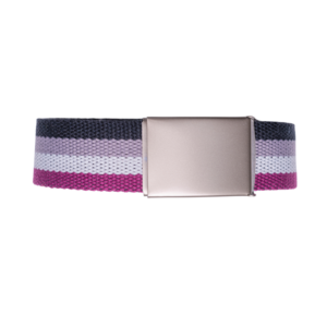 Canvas Gürtel "Asexual"