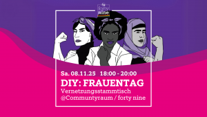 Vernetzungsstammtisch DIY Frauentag Linz @ Queer Bar forty nine / Communityraum
