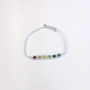 Armband Diamant/hellblau "Rainbow"