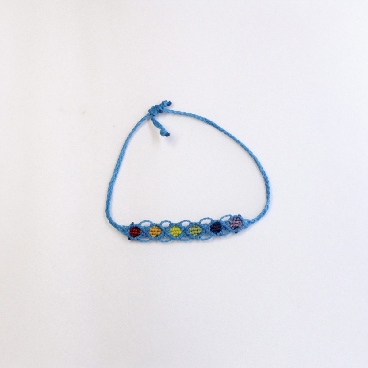 Armband Diamant/himmelblau “Rainbow”