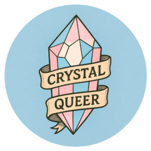 Button "Crystal Queer" (Trans*)