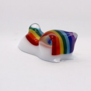Figur Epoxid Cat small "Rainbow"