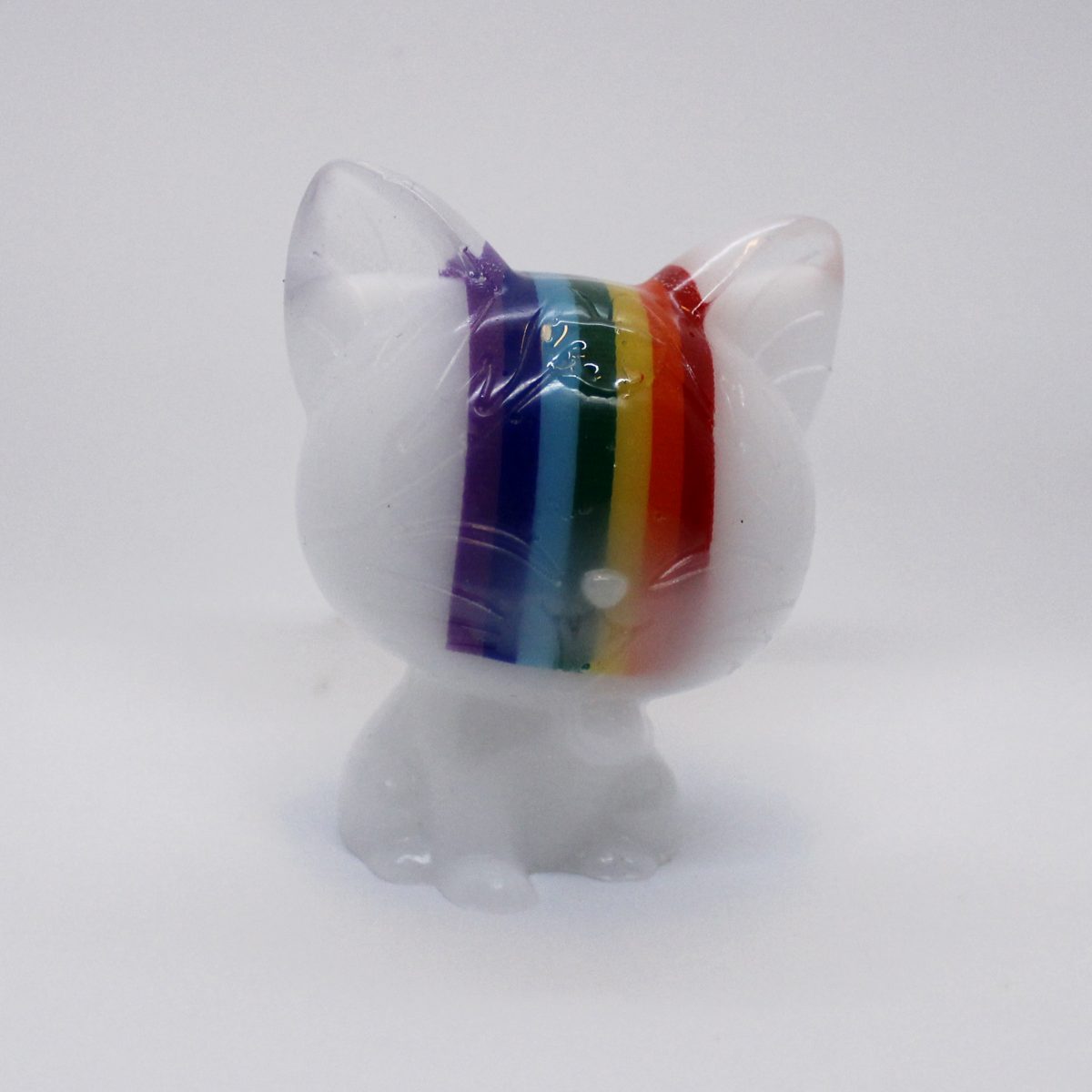 Figur Epoxid Cat big “Rainbow”