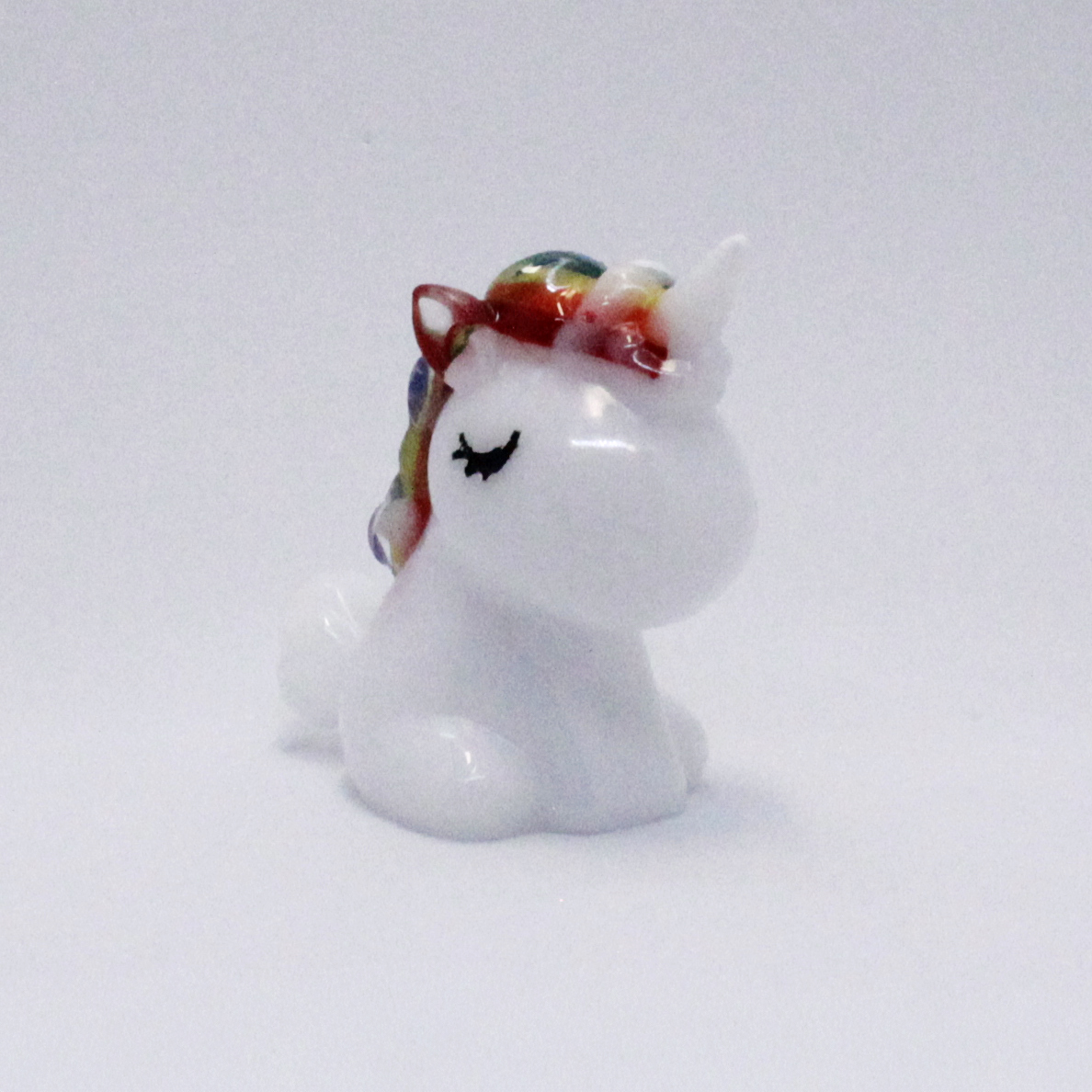 Figur Epoxid Unicorn “Rainbow”